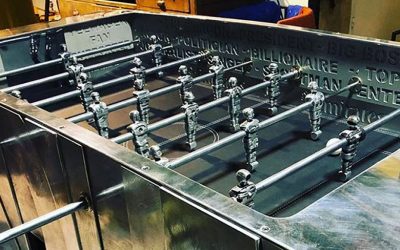 El futbolín más caro del mundo